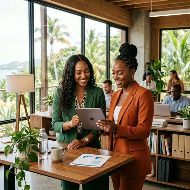 Co-fondatrices JLM Consulting Guadeloupe